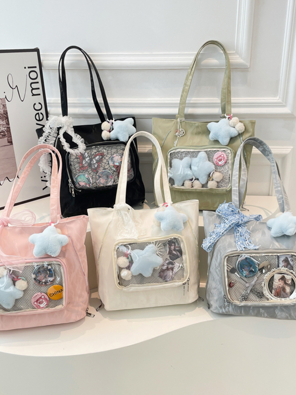 Women'S Young Bags - Sevimli Prenses Stili Çift Sırt Çantası