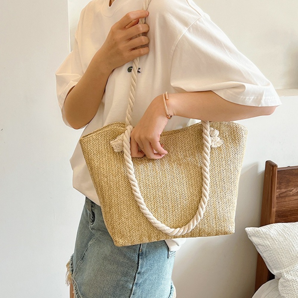 Yeni Yazlık Plaj Çantası Büyük - Women'S Raffia Bags incelemesi ve fiyatı